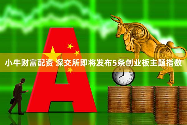 小牛财富配资 深交所即将发布5条创业板主题指数