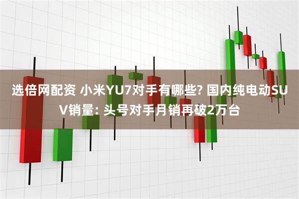选倍网配资 小米YU7对手有哪些? 国内纯电动SUV销量: 头号对手月销再破2万台